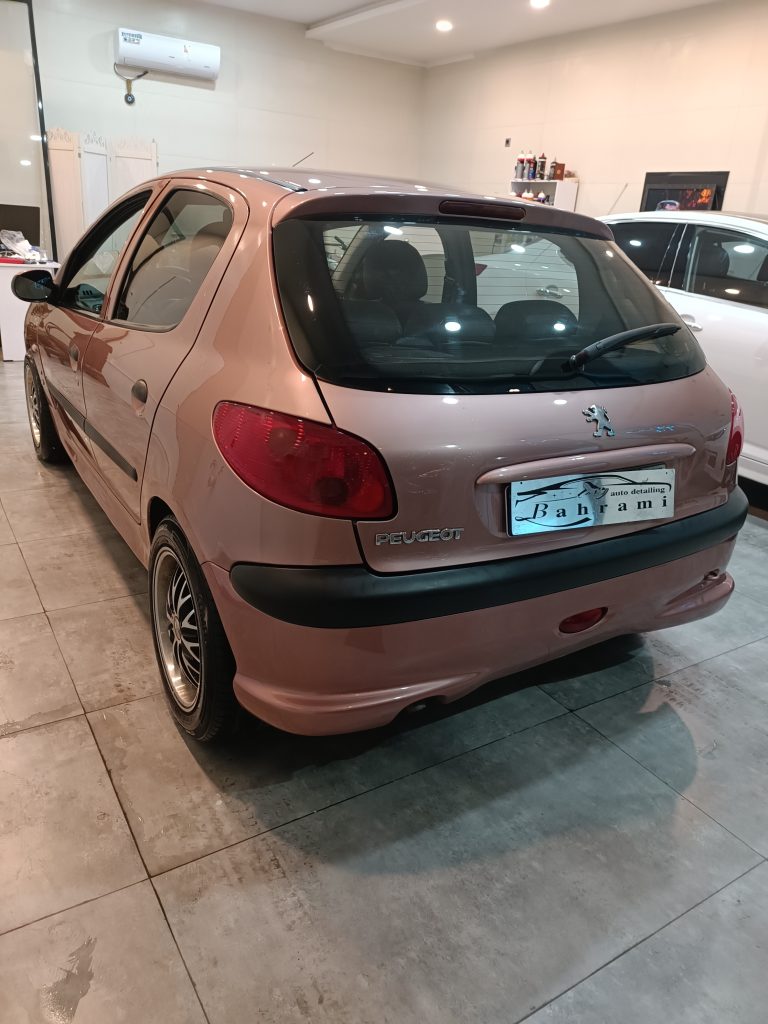 نمونه کار بازسازی خودرو - دیتیلینگ خودرو بهرامی