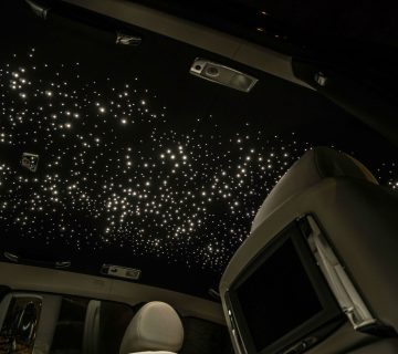 ترکیب سقف کهکشانی با سرامیک بدنه خودرو - اوج لوکس بودن در دیتیلینگ خودرو در اصفهان