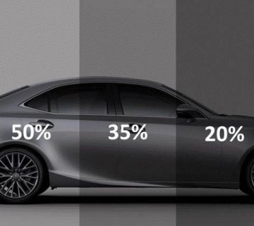 بهترین درصد شیشه دودی - شیشه دودی خودرو در اصفهان