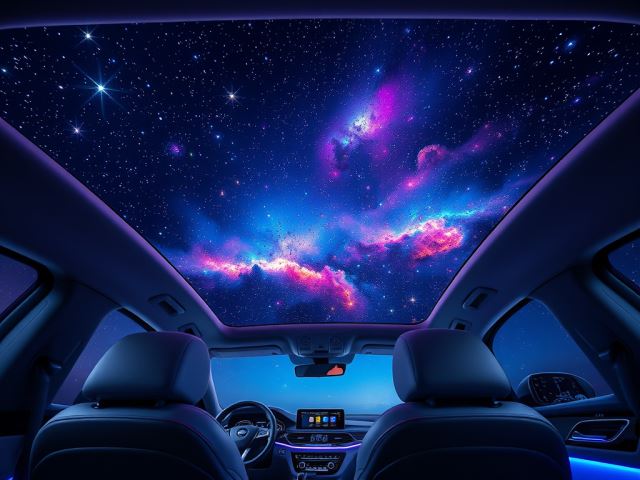 بهترین مدل های سقف کهکشانی - برای کابین خودروهای کلاسیک، اسپرت و خانوادگی